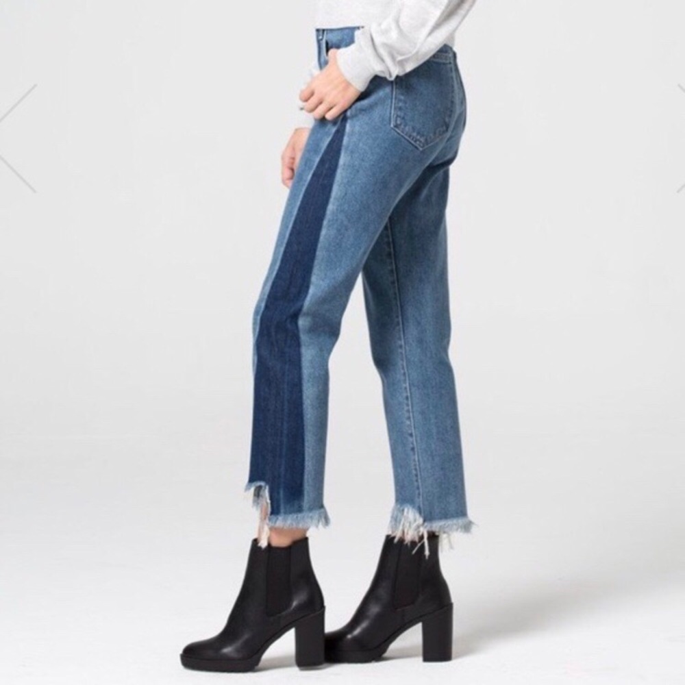 Hidden Two Toned Jeans Sz 28